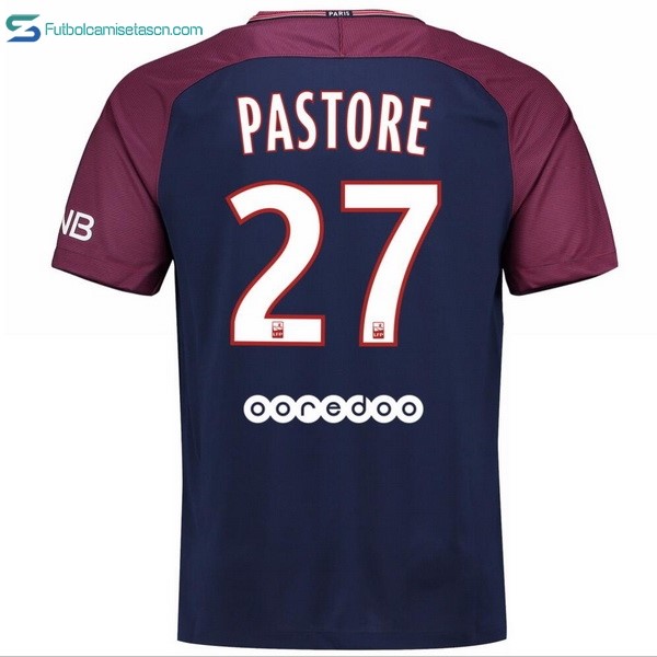 Camiseta Paris Saint Germain 1ª Pastore 2017/18